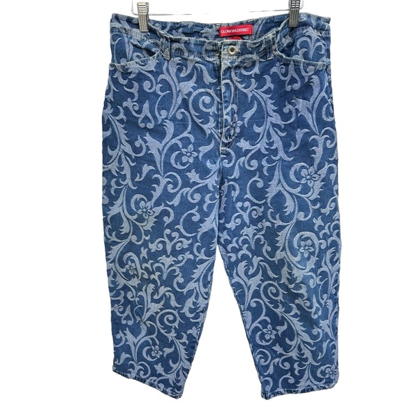 Gloria Vanderbilt Stretch Crop Jeans 16 - Picture 1 of 5